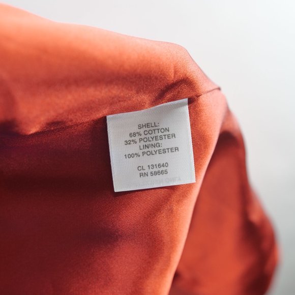 Classiques Entier Women's Burnt orange 3 Button round Neck Career Work Blazer XS - Picture 4 of 8